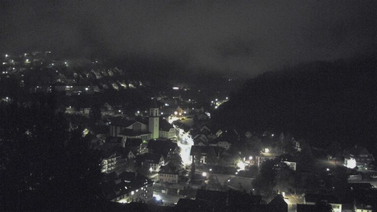 Dieses Bild zeigt eine Webcam-Aufnahme von Ottenhöfen, aufgenommen am Freitag, den 02.10.2026 um 05:00 Uhr
