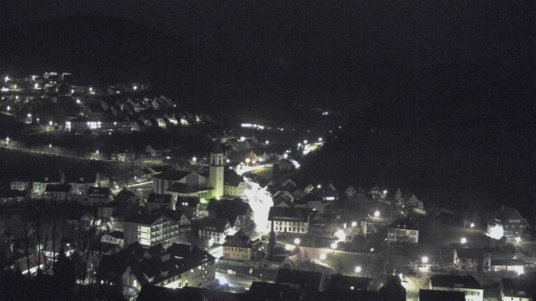 Dieses Bild zeigt eine Webcam-Aufnahme von Ottenhöfen, aufgenommen am Donnerstag, den 12.03.2026 um 05:40 Uhr