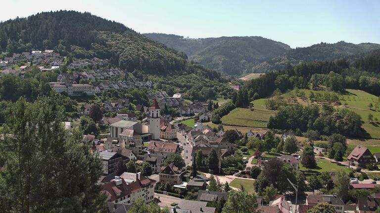 Dieses Bild zeigt eine Webcam-Aufnahme von Ottenhöfen, aufgenommen am Donnerstag, den 25.06.2026 um 11:30 Uhr