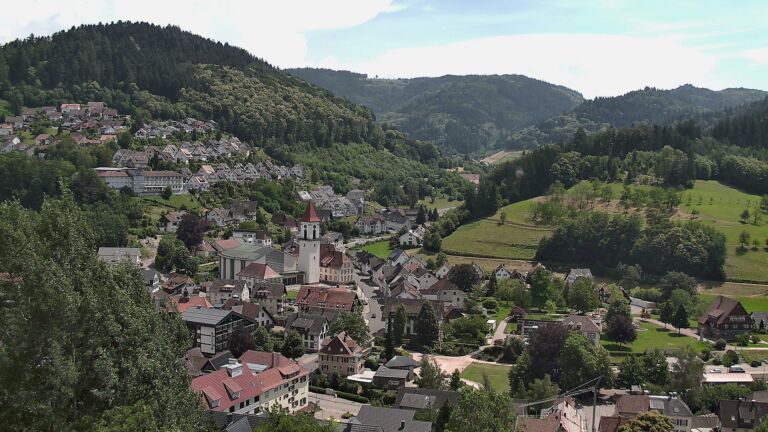 Dieses Bild zeigt eine Webcam-Aufnahme von Ottenhöfen, aufgenommen am Dienstag, den 23.06.2026 um 14:30 Uhr