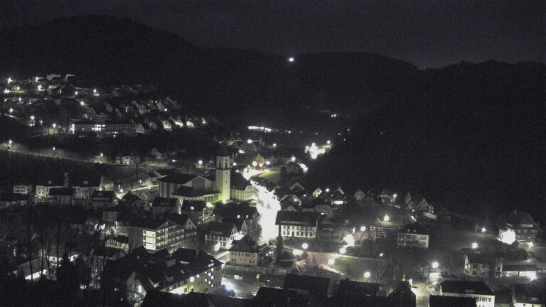 Dieses Bild zeigt eine Webcam-Aufnahme von Ottenhöfen, aufgenommen am Dienstag, den 17.03.2026 um 05:40 Uhr