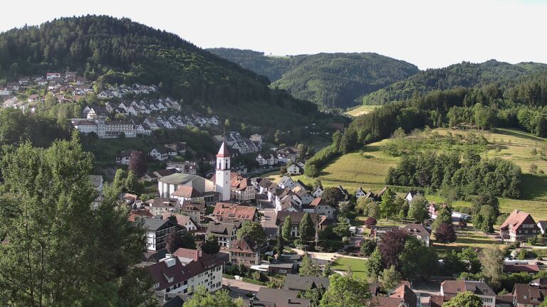 Dieses Bild zeigt eine Webcam-Aufnahme von Ottenhöfen, aufgenommen am Freitag, den 29.05.2026 um 08:10 Uhr