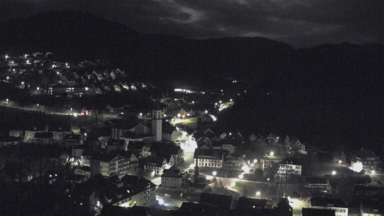 Dieses Bild zeigt eine Webcam-Aufnahme von Ottenhöfen, aufgenommen am Montag, den 06.04.2026 um 02:30 Uhr