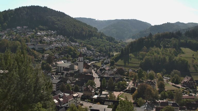 Dieses Bild zeigt eine Webcam-Aufnahme von Ottenhöfen, aufgenommen am Mittwoch, den 30.09.2026 um 12:40 Uhr