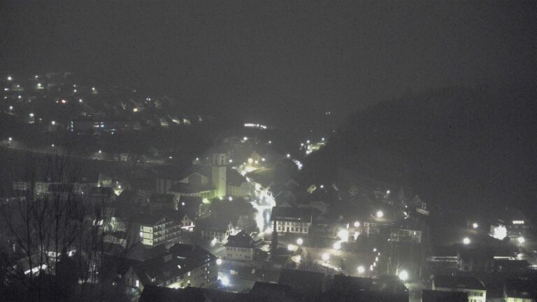 Dieses Bild zeigt eine Webcam-Aufnahme von Ottenhöfen, aufgenommen am Samstag, den 10.01.2026 um 05:00 Uhr