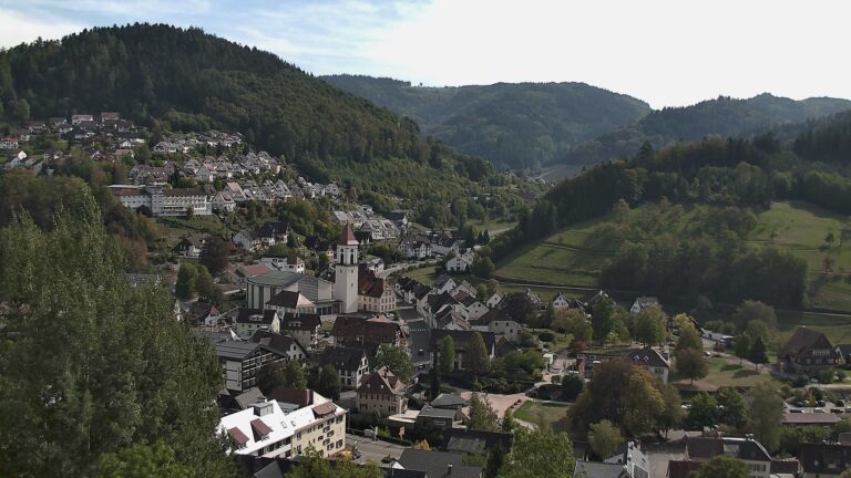 Dieses Bild zeigt eine Webcam-Aufnahme von Ottenhöfen, aufgenommen am Dienstag, den 29.09.2026 um 14:50 Uhr