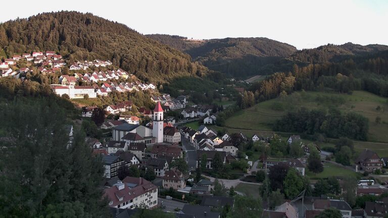 Dieses Bild zeigt eine Webcam-Aufnahme von Ottenhöfen, aufgenommen am Mittwoch, den 08.07.2026 um 20:50 Uhr