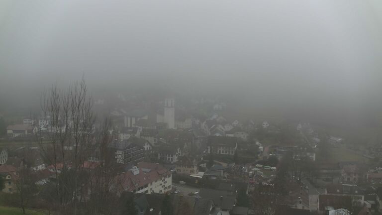 Dieses Bild zeigt eine Webcam-Aufnahme von Ottenhöfen, aufgenommen am Sonntag, den 14.12.2025 um 14:10 Uhr