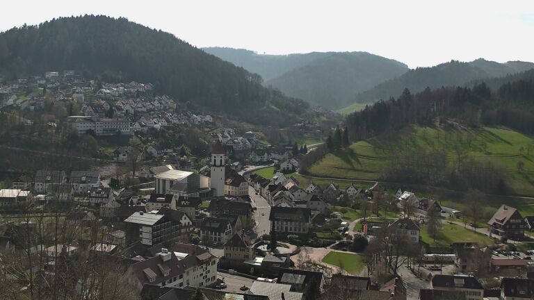 Dieses Bild zeigt eine Webcam-Aufnahme von Ottenhöfen, aufgenommen am Dienstag, den 24.03.2026 um 11:00 Uhr