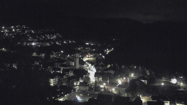 Dieses Bild zeigt eine Webcam-Aufnahme von Ottenhöfen, aufgenommen am Mittwoch, den 13.05.2026 um 23:00 Uhr
