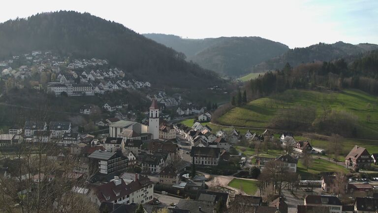 Dieses Bild zeigt eine Webcam-Aufnahme von Ottenhöfen, aufgenommen am Dienstag, den 24.03.2026 um 08:50 Uhr