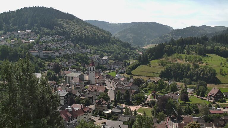 Dieses Bild zeigt eine Webcam-Aufnahme von Ottenhöfen, aufgenommen am Dienstag, den 23.06.2026 um 11:40 Uhr