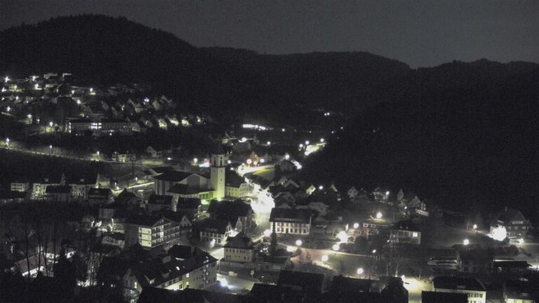 Dieses Bild zeigt eine Webcam-Aufnahme von Ottenhöfen, aufgenommen am Sonntag, den 08.03.2026 um 05:40 Uhr