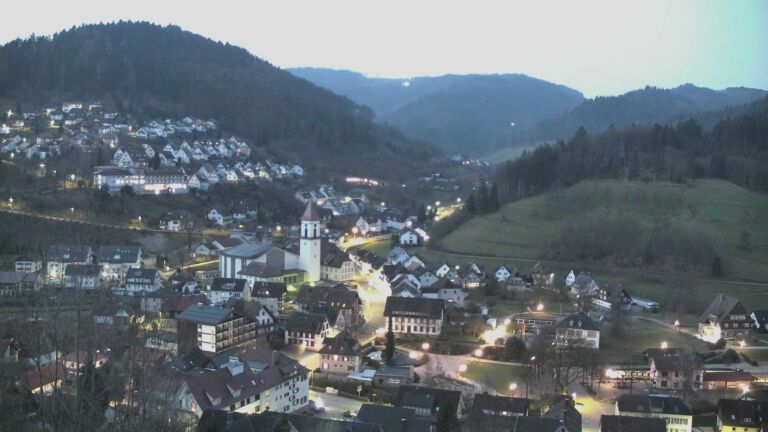 Dieses Bild zeigt eine Webcam-Aufnahme von Ottenhöfen, aufgenommen am Montag, den 09.03.2026 um 06:20 Uhr