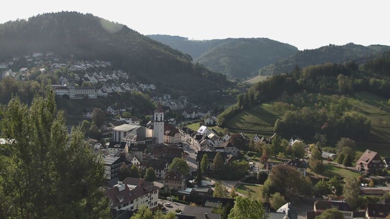 Dieses Bild zeigt eine Webcam-Aufnahme von Ottenhöfen, aufgenommen am Mittwoch, den 07.10.2026 um 10:20 Uhr