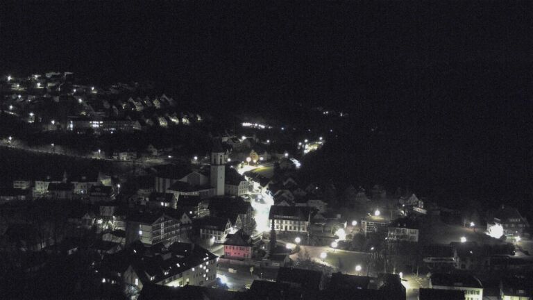 Dieses Bild zeigt eine Webcam-Aufnahme von Ottenhöfen, aufgenommen am Dienstag, den 17.02.2026 um 03:00 Uhr