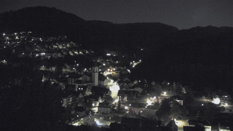 Dieses Bild zeigt eine Webcam-Aufnahme von Ottenhöfen, aufgenommen am Mittwoch, den 23.09.2026 um 00:00 Uhr