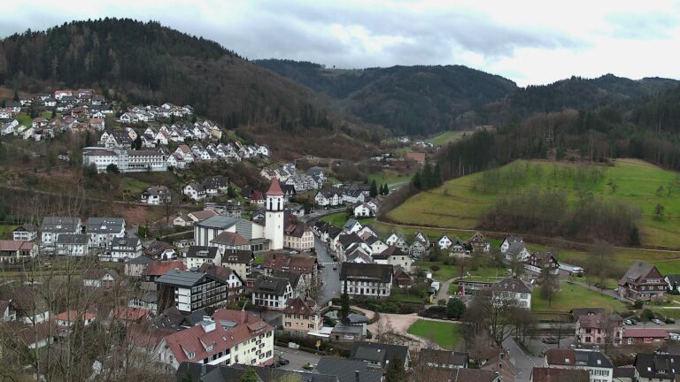 Dieses Bild zeigt eine Webcam-Aufnahme von Ottenhöfen, aufgenommen am Mittwoch, den 11.03.2026 um 09:30 Uhr