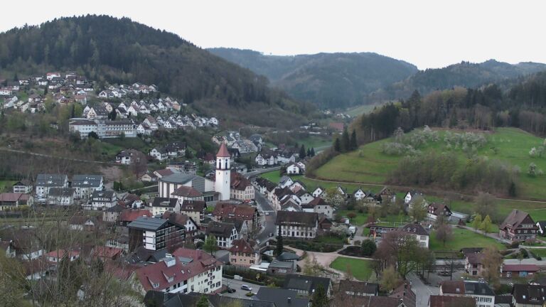 Dieses Bild zeigt eine Webcam-Aufnahme von Ottenhöfen, aufgenommen am Samstag, den 11.04.2026 um 06:50 Uhr