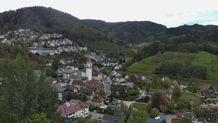 Dieses Bild zeigt eine Webcam-Aufnahme von Ottenhöfen, aufgenommen am Freitag, den 23.10.2026 um 11:20 Uhr