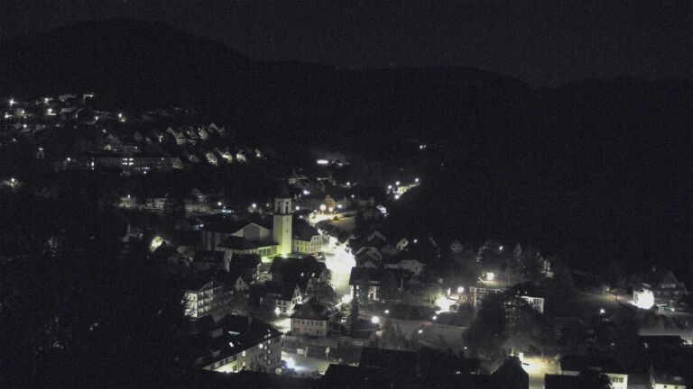 Dieses Bild zeigt eine Webcam-Aufnahme von Ottenhöfen, aufgenommen am Dienstag, den 06.10.2026 um 05:00 Uhr