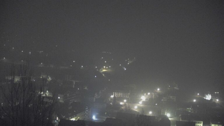 Dieses Bild zeigt eine Webcam-Aufnahme von Ottenhöfen, aufgenommen am Montag, den 26.01.2026 um 00:00 Uhr