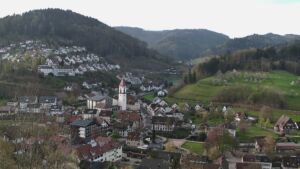 Dieses Bild zeigt eine Webcam-Aufnahme von Ottenhöfen, aufgenommen am Samstag, den 11.04.2026 um 08:10 Uhr