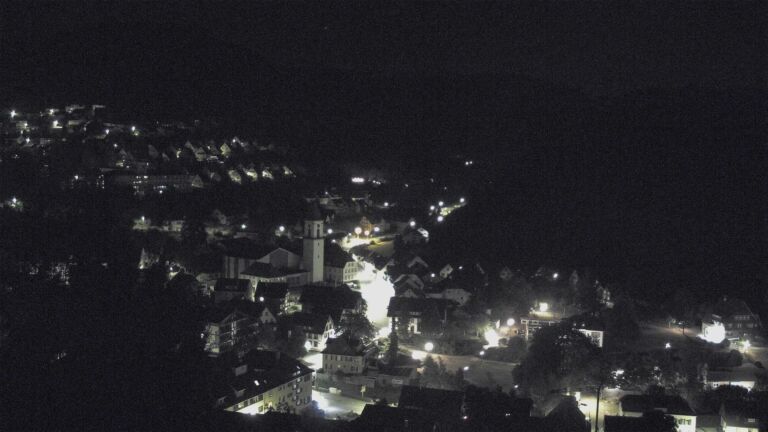 Dieses Bild zeigt eine Webcam-Aufnahme von Ottenhöfen, aufgenommen am Sonntag, den 19.07.2026 um 03:00 Uhr