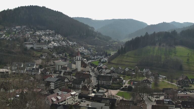 Dieses Bild zeigt eine Webcam-Aufnahme von Ottenhöfen, aufgenommen am Freitag, den 06.03.2026 um 12:40 Uhr