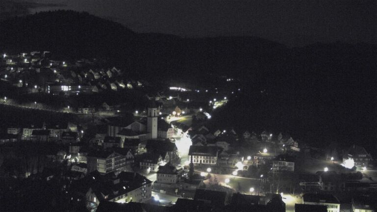 Dieses Bild zeigt eine Webcam-Aufnahme von Ottenhöfen, aufgenommen am Dienstag, den 10.03.2026 um 02:30 Uhr
