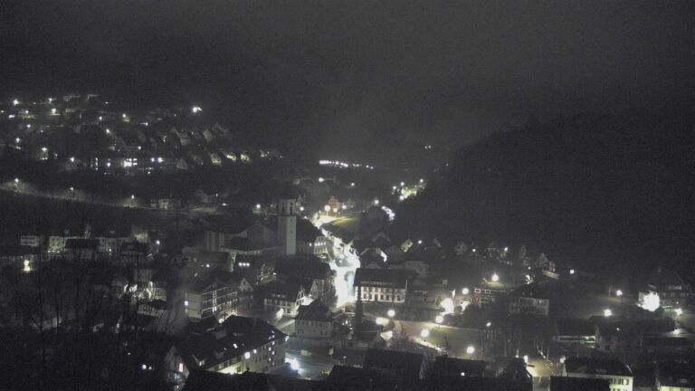 Dieses Bild zeigt eine Webcam-Aufnahme von Ottenhöfen, aufgenommen am Sonntag, den 29.03.2026 um 00:00 Uhr