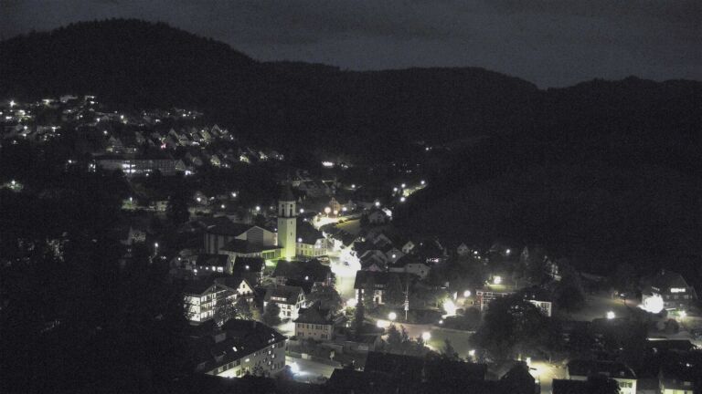 Dieses Bild zeigt eine Webcam-Aufnahme von Ottenhöfen, aufgenommen am Donnerstag, den 11.06.2026 um 22:30 Uhr