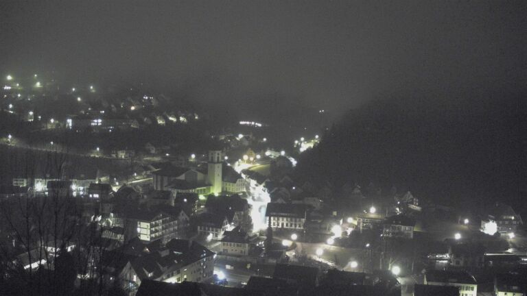 Dieses Bild zeigt eine Webcam-Aufnahme von Ottenhöfen, aufgenommen am Donnerstag, den 29.01.2026 um 05:30 Uhr