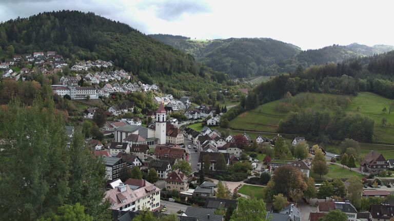 Dieses Bild zeigt eine Webcam-Aufnahme von Ottenhöfen, aufgenommen am Donnerstag, den 22.10.2026 um 14:40 Uhr