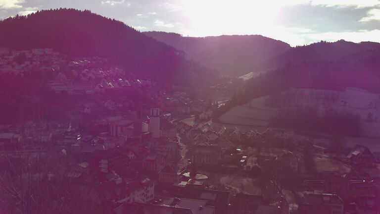 Dieses Bild zeigt eine Webcam-Aufnahme von Ottenhöfen, aufgenommen am Mittwoch, den 31.12.2025 um 11:40 Uhr