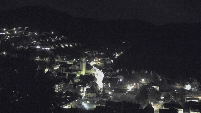 Dieses Bild zeigt eine Webcam-Aufnahme von Ottenhöfen, aufgenommen am Sonntag, den 11.10.2026 um 06:30 Uhr
