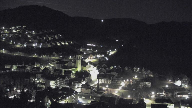Dieses Bild zeigt eine Webcam-Aufnahme von Ottenhöfen, aufgenommen am Freitag, den 13.03.2026 um 05:30 Uhr