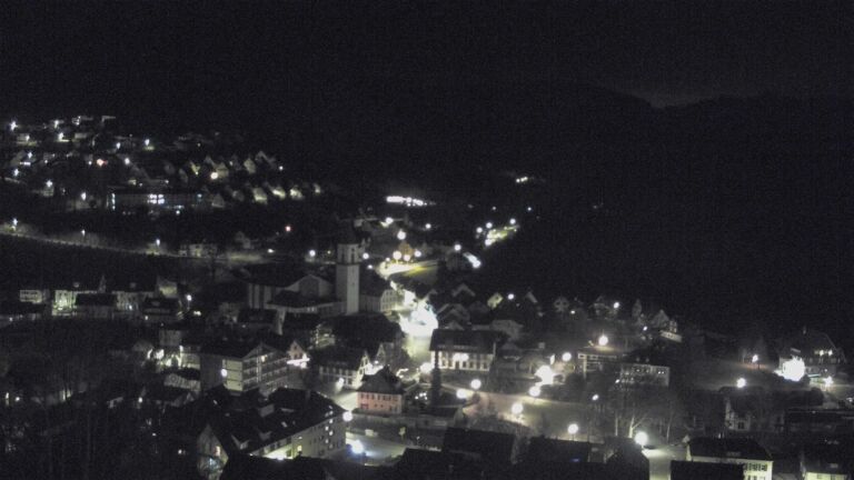 Dieses Bild zeigt eine Webcam-Aufnahme von Ottenhöfen, aufgenommen am Mittwoch, den 24.12.2025 um 02:00 Uhr