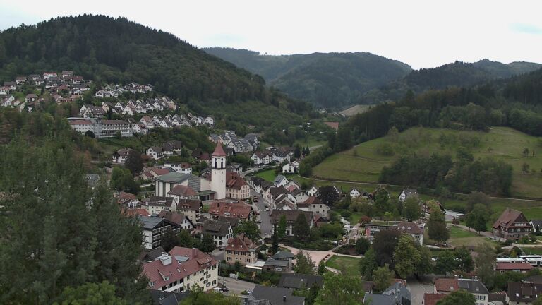 Dieses Bild zeigt eine Webcam-Aufnahme von Ottenhöfen, aufgenommen am Mittwoch, den 16.09.2026 um 08:50 Uhr