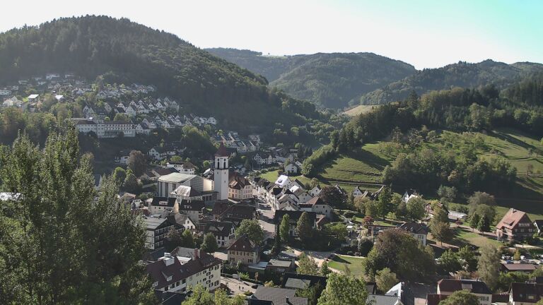 Dieses Bild zeigt eine Webcam-Aufnahme von Ottenhöfen, aufgenommen am Mittwoch, den 23.09.2026 um 10:20 Uhr