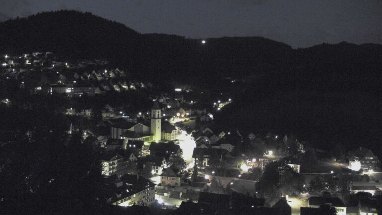 Dieses Bild zeigt eine Webcam-Aufnahme von Ottenhöfen, aufgenommen am Dienstag, den 08.09.2026 um 05:50 Uhr