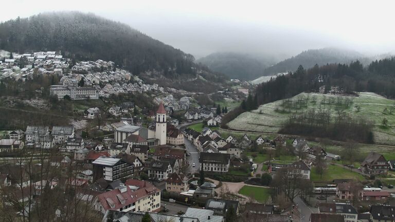 Dieses Bild zeigt eine Webcam-Aufnahme von Ottenhöfen, aufgenommen am Donnerstag, den 26.03.2026 um 09:00 Uhr