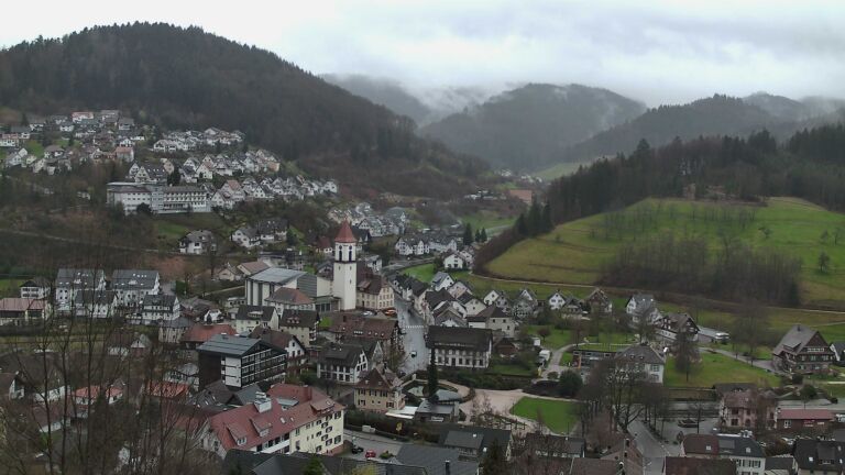 Dieses Bild zeigt eine Webcam-Aufnahme von Ottenhöfen, aufgenommen am Samstag, den 14.03.2026 um 10:30 Uhr