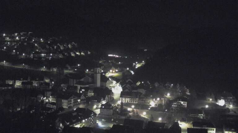 Dieses Bild zeigt eine Webcam-Aufnahme von Ottenhöfen, aufgenommen am Mittwoch, den 15.04.2026 um 01:00 Uhr