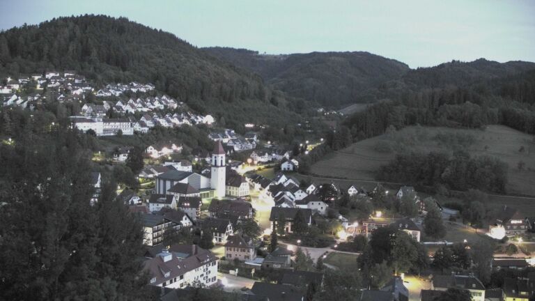Dieses Bild zeigt eine Webcam-Aufnahme von Ottenhöfen, aufgenommen am Mittwoch, den 02.09.2026 um 20:40 Uhr