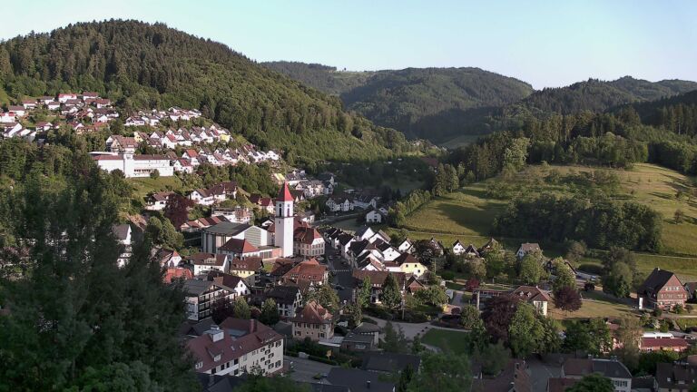 Dieses Bild zeigt eine Webcam-Aufnahme von Ottenhöfen, aufgenommen am Mittwoch, den 27.05.2026 um 20:00 Uhr