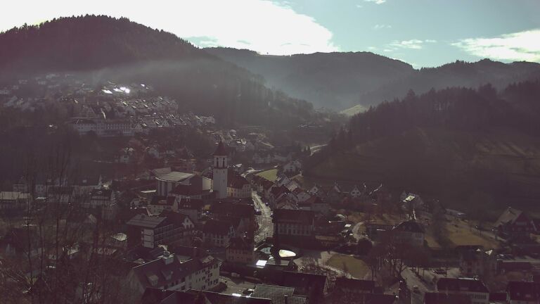 Dieses Bild zeigt eine Webcam-Aufnahme von Ottenhöfen, aufgenommen am Donnerstag, den 05.02.2026 um 11:30 Uhr