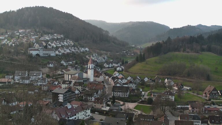 Dieses Bild zeigt eine Webcam-Aufnahme von Ottenhöfen, aufgenommen am Sonntag, den 22.03.2026 um 07:20 Uhr