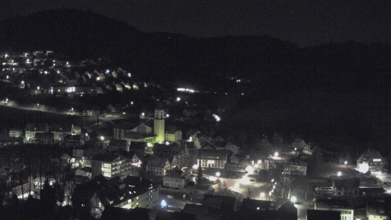 Dieses Bild zeigt eine Webcam-Aufnahme von Ottenhöfen, aufgenommen am Mittwoch, den 31.12.2025 um 05:00 Uhr