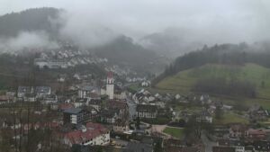 Dieses Bild zeigt eine Webcam-Aufnahme von Ottenhöfen, aufgenommen am Dienstag, den 24.02.2026 um 16:10 Uhr